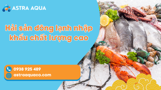 Hải sản đông lạnh nhập khẩu chất lượng cao