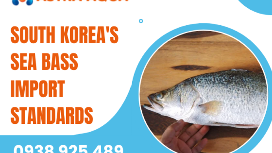 Tiêu chuẩn nhập khẩu cá chẽm tại Hàn Quốc